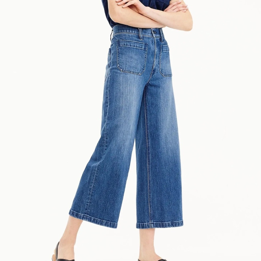 J.Crew Point Sur Crop Jean, size 25